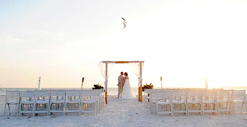 Sand Key Beach Park Weddings Receptions Florida Clearwater Fl