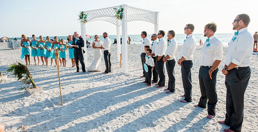 Beach Weddings In Clearwater St Pete Take A Look At Some Of The